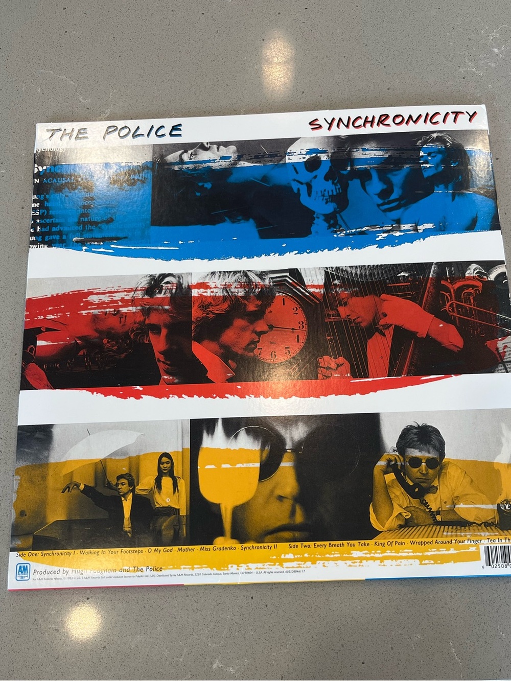 The Police Synchronicity Vinyl LP 180 Gram